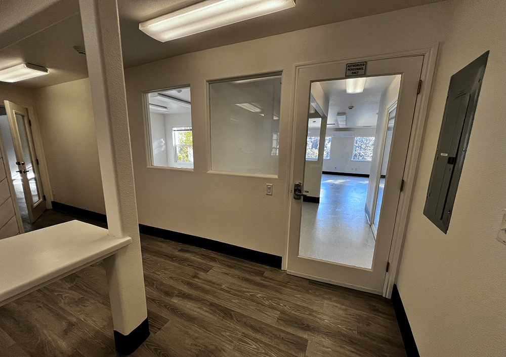 Open office floorplan